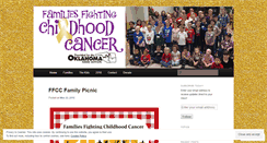 Desktop Screenshot of familiesfightingchildhoodcancer.com